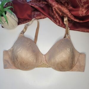Bali Bra Beige Size 42C Floral